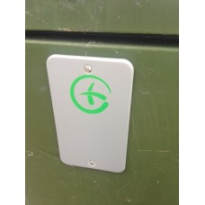 Cover plate Geocache MAGNETIC (LARGE)